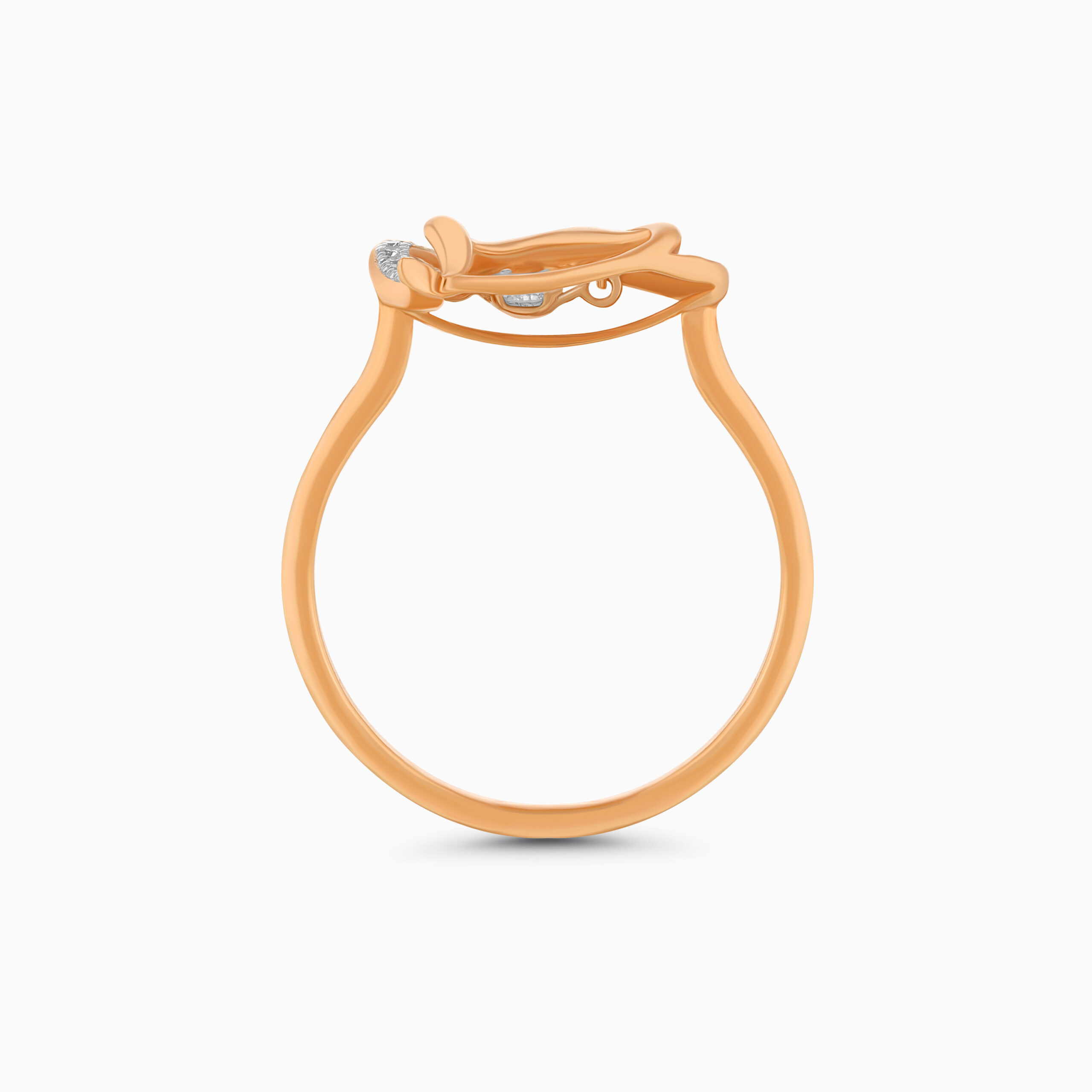 CHRN248798RG3 18K rose gold heart diamond promise ring