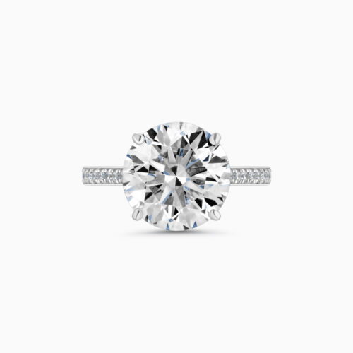 Round Diamond Solitaire Ring
