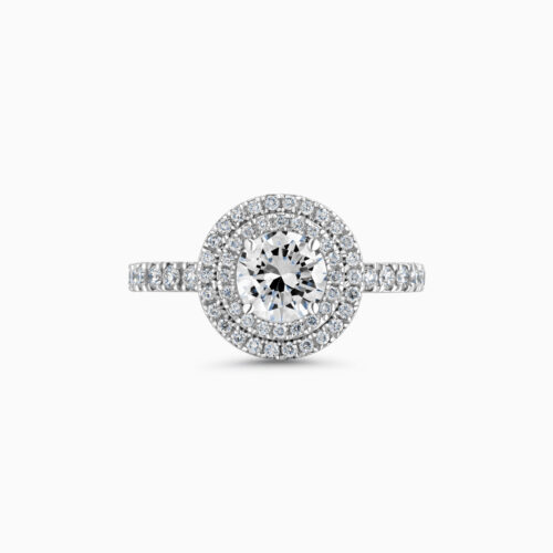 Classic Round Diamond Engagement Ring
