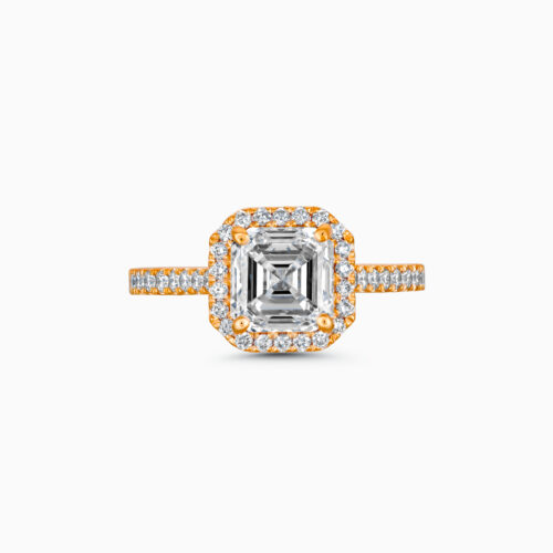 18K Asher Diamond Engagement Ring