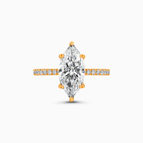 18K Marquise Diamond Ring 2.50 Carat