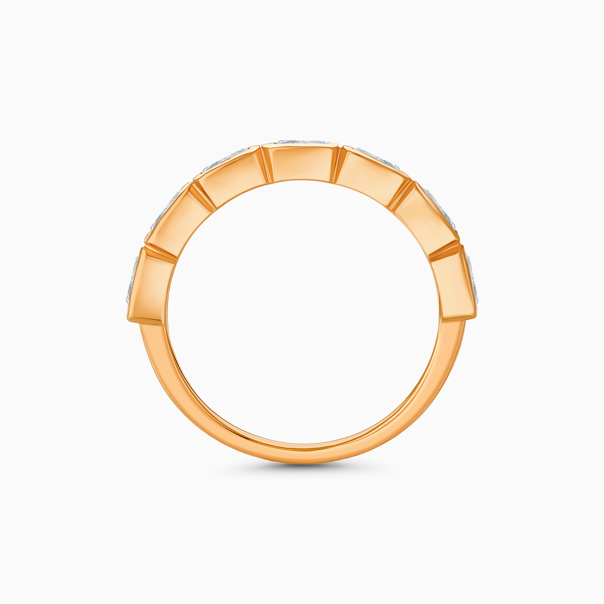 EHRN051356RG3 "18K rose gold diamond engagement ring "