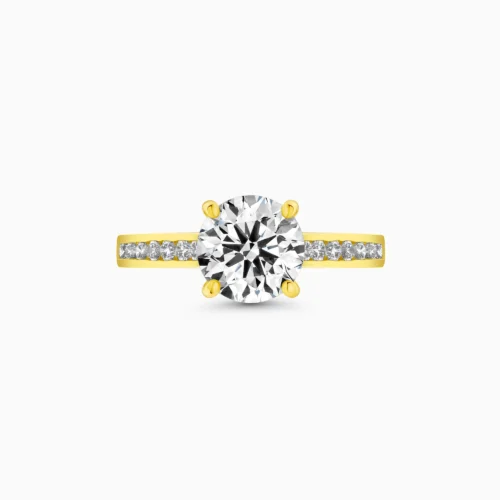 18K Lab-Grown Diamond Engagement Ring