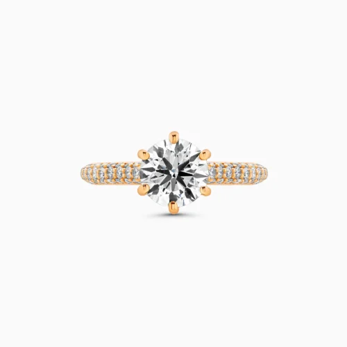 18K Round Brilliant Diamond Ring 1.71 Carat