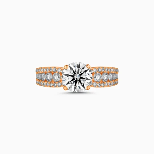 18K Lab Diamond Engagement Ring