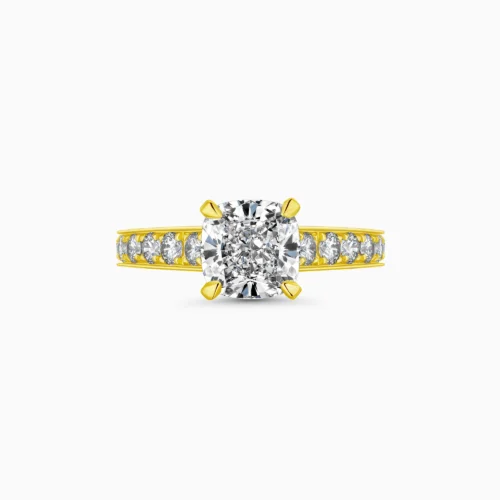 Cushion Cut Diamond Ring