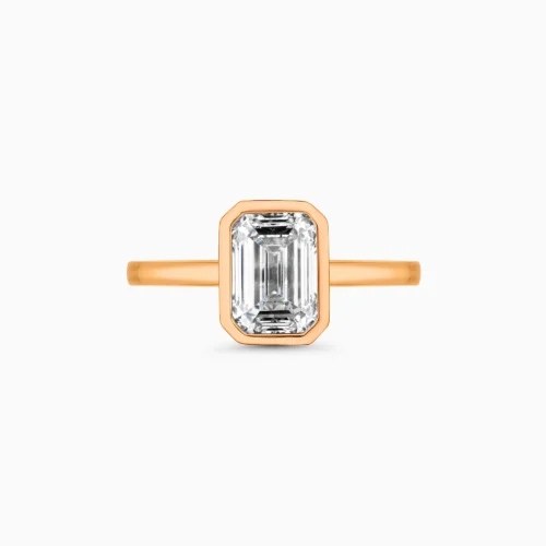 18K Emerald Cut Diamond Ring 2.27 Carat
