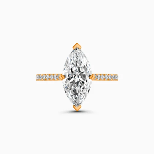 18K Marquise Diamond Ring 2.47 Carat